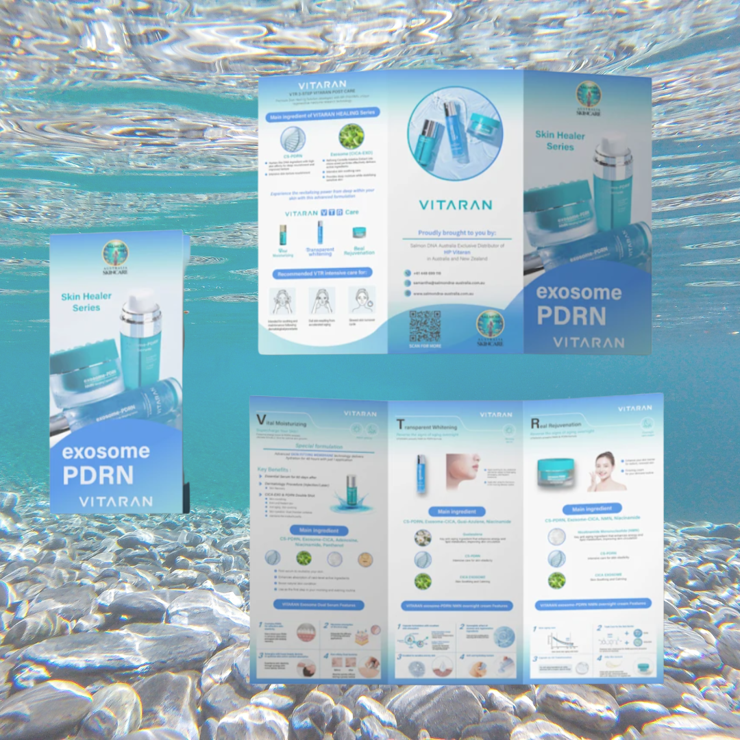 HP Vitaran Skin Healing 20 x FREE Marketing trifold Leaflets
