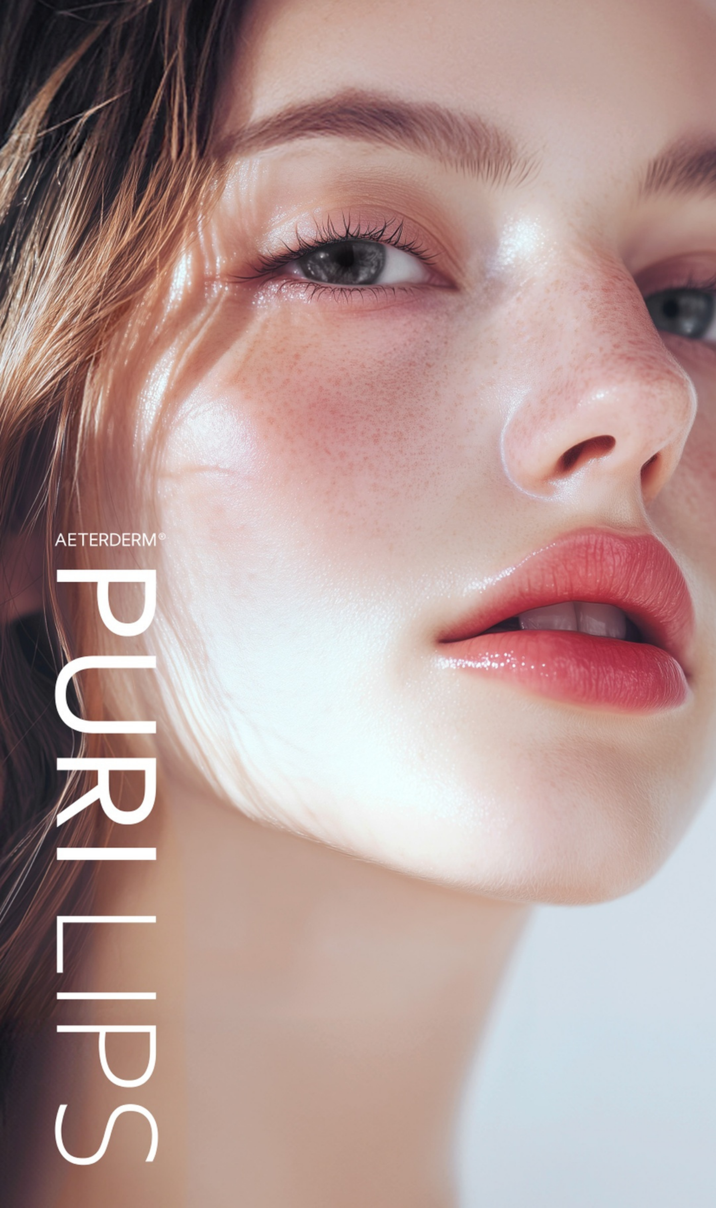 Puri Lips Lip Booster enhances scarlet-tinted, hydrated lips